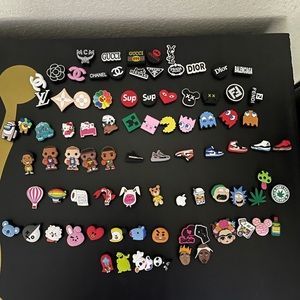 Crocs jibbits 5/$15